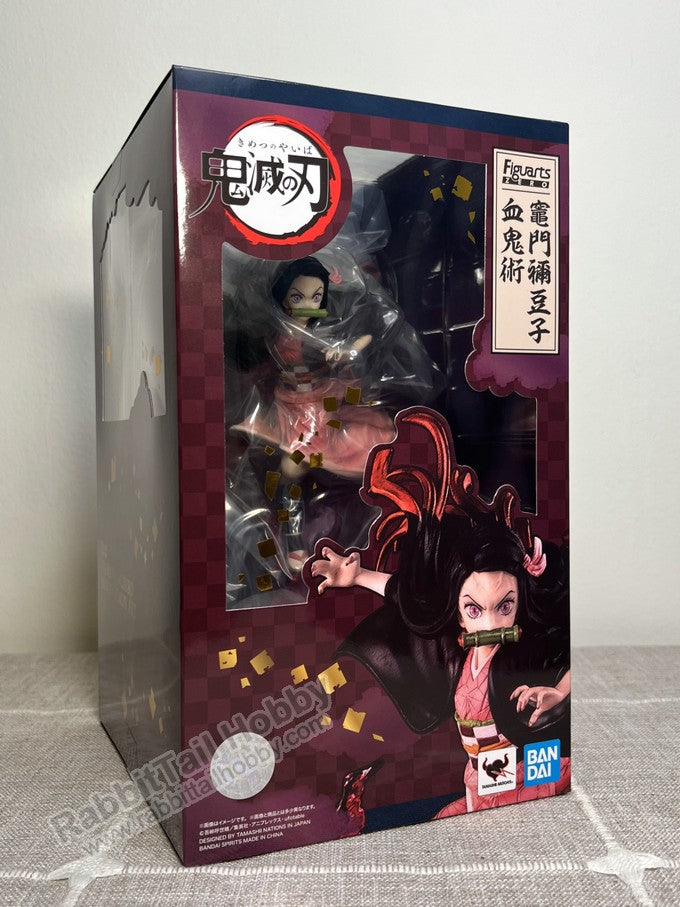 BANDAI Tamashii Nations FiguartsZero Nezuko Kamado Blood Demon Art - Demon Slayer Figure