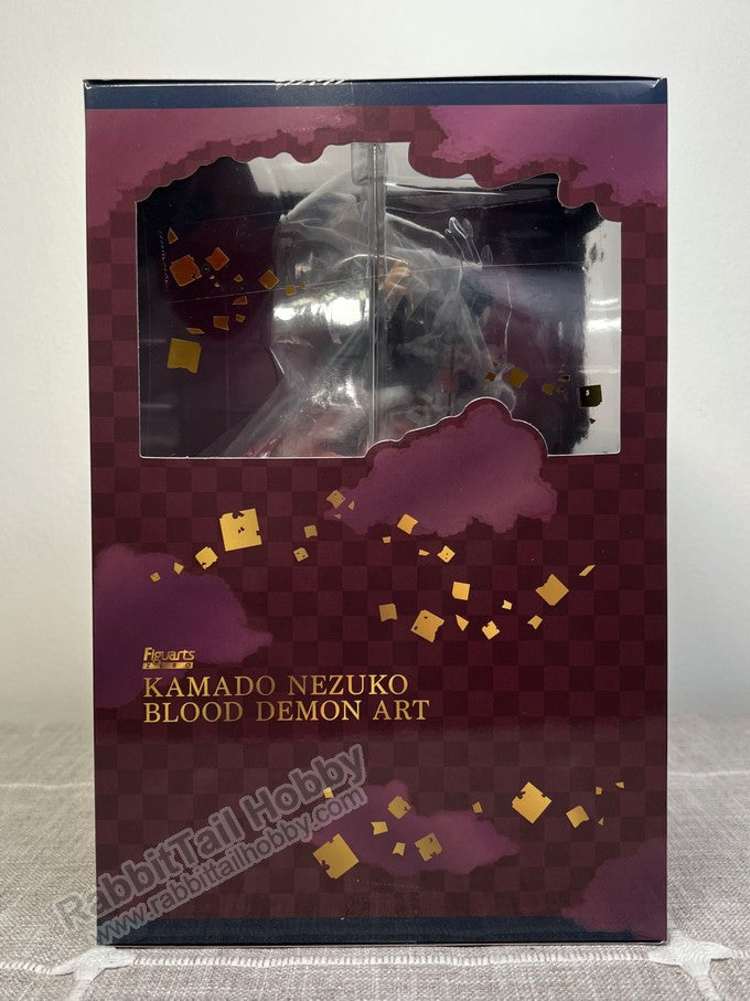 BANDAI Tamashii Nations FiguartsZero Nezuko Kamado Blood Demon Art - Demon Slayer Figure