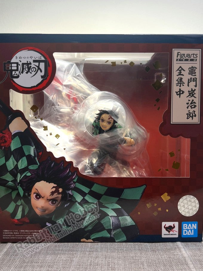 BANDAI Tamashii Nations FiguartsZero Tanjiro Kamado Total Concentration Breathing - Demon Slayer Figure