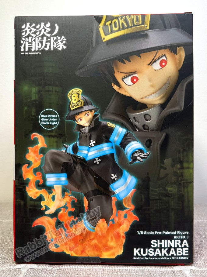 KOTOBUKIYA ARTFX J PP843 Shinra Kusakabe - Fire Force 1/8 Scale Figure