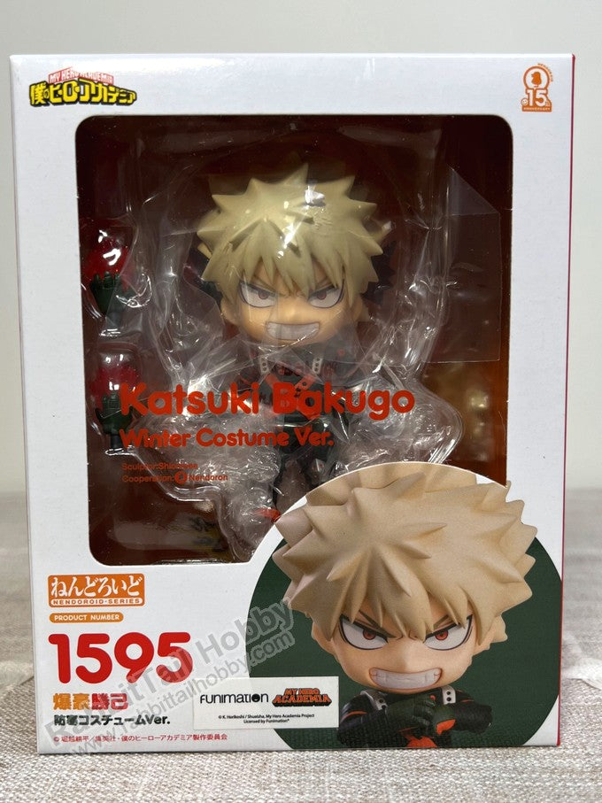 TAKARA TOMY 1595 Nendoroid Katsuki Bakugo: Winter Costume Ver. - My Hero Academia Action Figure