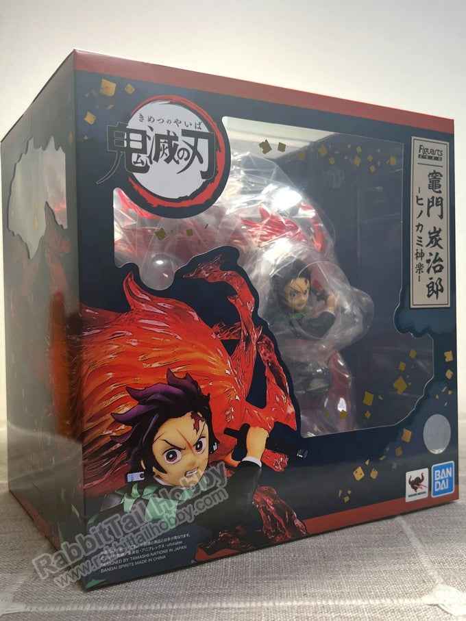 BANDAI Tamashii Nations Figuartszero Tanjiro Kamado Hinokami Kagura - Demon Slayer Action Figure