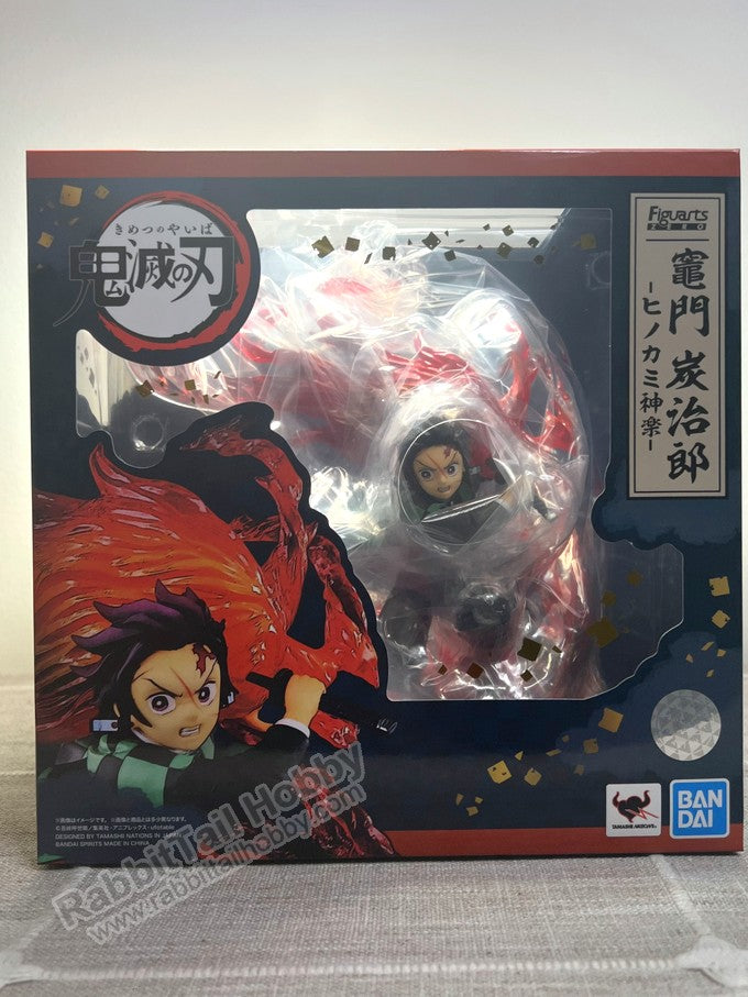 BANDAI Tamashii Nations Figuartszero Tanjiro Kamado Hinokami Kagura - Demon Slayer Action Figure