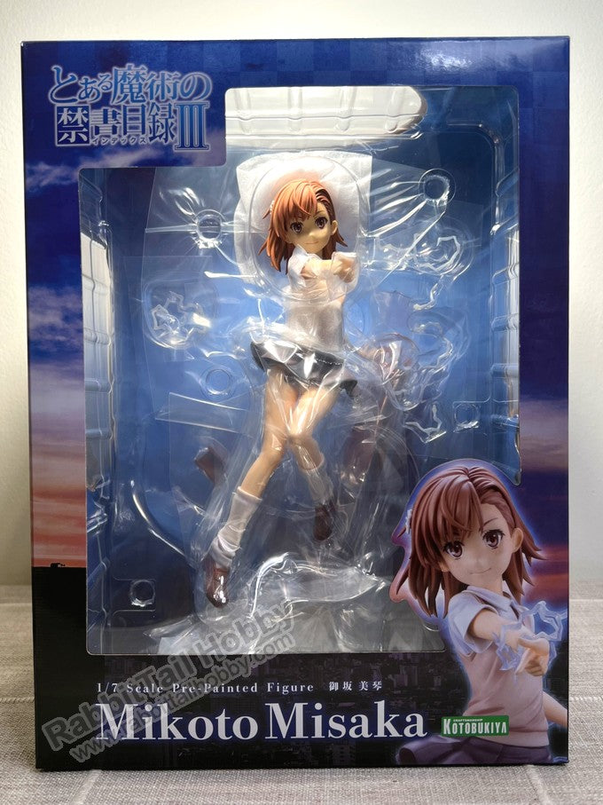 KOTOBUKIYA Ani Statue PP786 Mikoto Misaka - A Certain Magical Index 1/7 Scale Figure