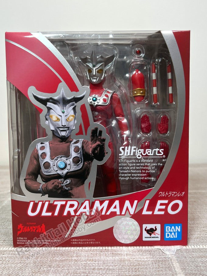 BANDAI Tamashii Nations S.H.Figuarts Ultraman Leo - Ultraman Action Figure