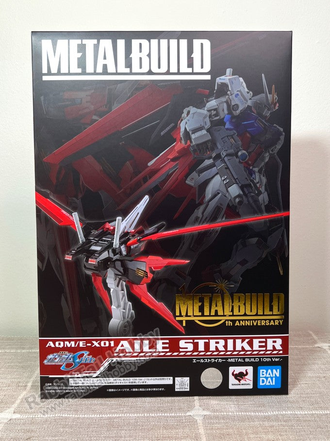 BANDAI Tamashii Nations Metal Build Aile Strike -METAL BUILD 10th Ver.- Gundam Seed Accessories