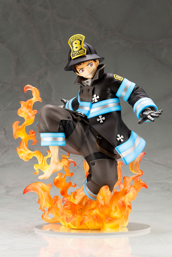 KOTOBUKIYA ARTFX J PP843 Shinra Kusakabe - Fire Force 1/8 Scale Figure