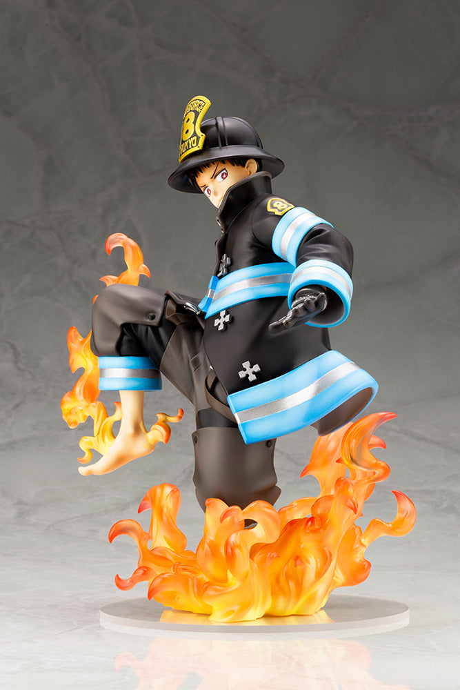 KOTOBUKIYA ARTFX J PP843 Shinra Kusakabe - Fire Force 1/8 Scale Figure