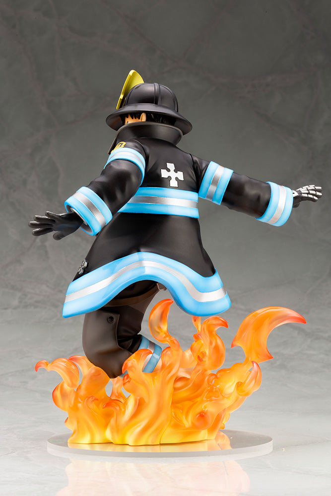 KOTOBUKIYA ARTFX J PP843 Shinra Kusakabe - Fire Force 1/8 Scale Figure