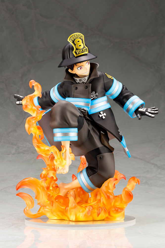 KOTOBUKIYA ARTFX J PP843 Shinra Kusakabe - Fire Force 1/8 Scale Figure