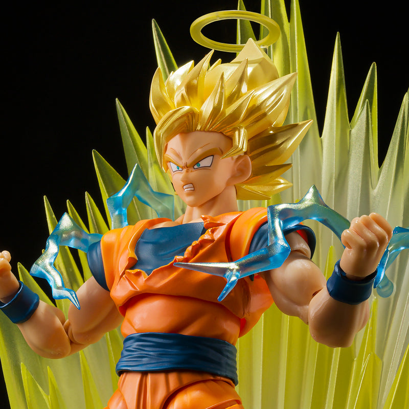 BANDAI Tamashii Nations S.H.Figuarts Super Saiyan 2 Son Goku Exclusive Edition SDCC 2022 - Dragon Ball Z Action Figure