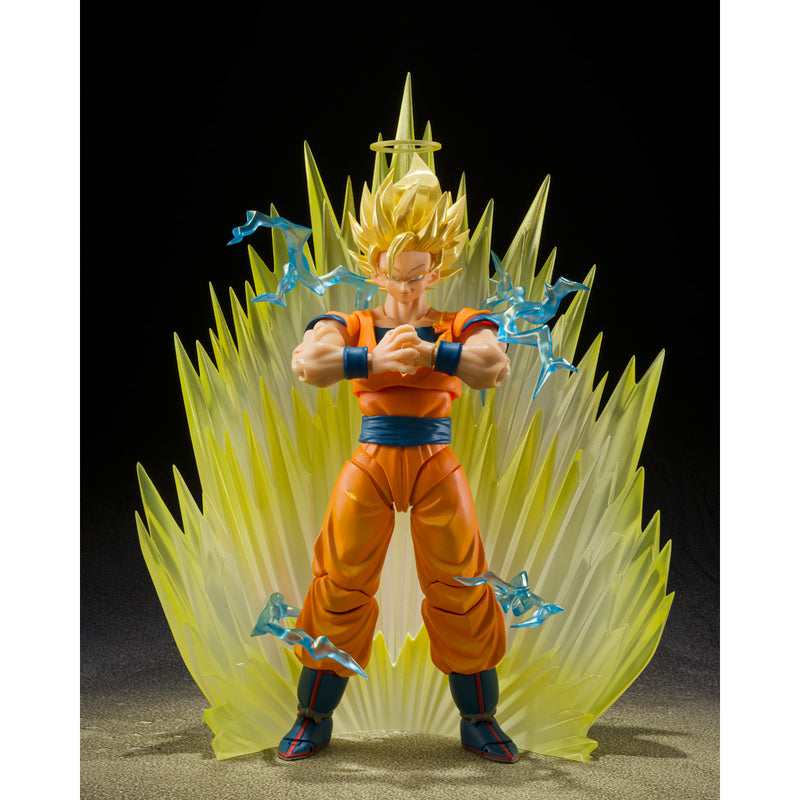 BANDAI Tamashii Nations S.H.Figuarts Super Saiyan 2 Son Goku Exclusive Edition SDCC 2022 - Dragon Ball Z Action Figure