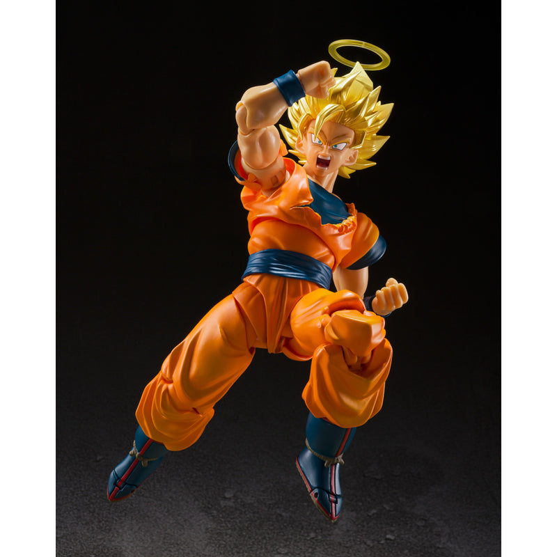 BANDAI Tamashii Nations S.H.Figuarts Super Saiyan 2 Son Goku Exclusive Edition SDCC 2022 - Dragon Ball Z Action Figure