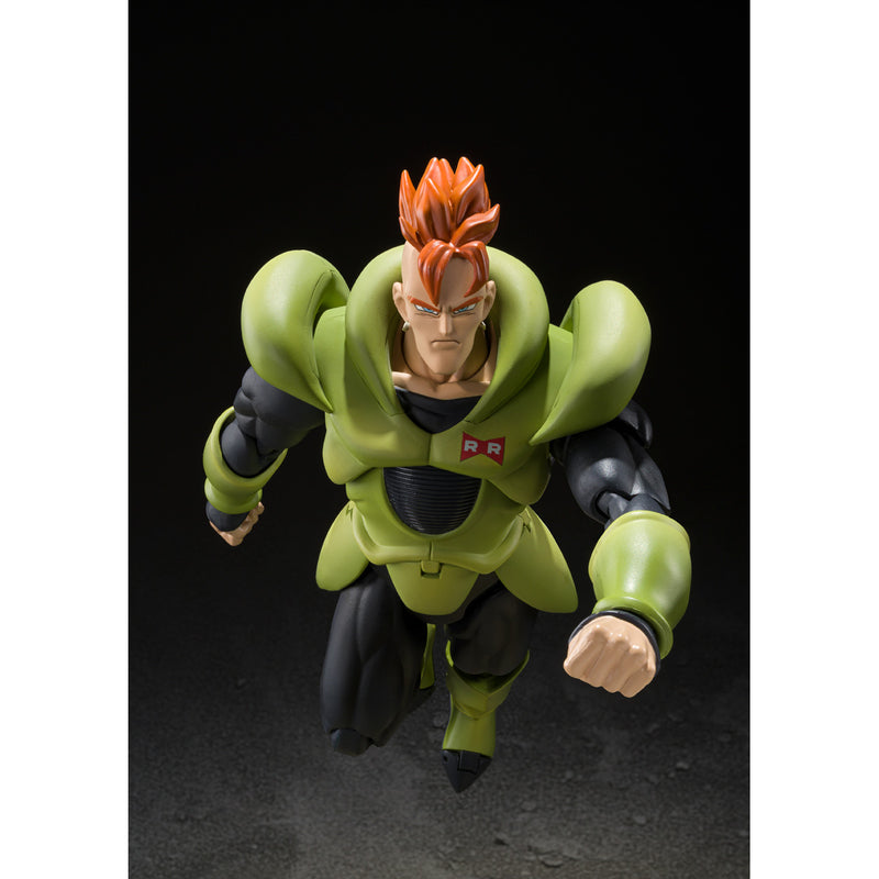 BANDAI Tamashii Nations S.H.Figuarts Android 16 Exclusive Edition SDCC 2022 - Dragon Ball Z Action Figure