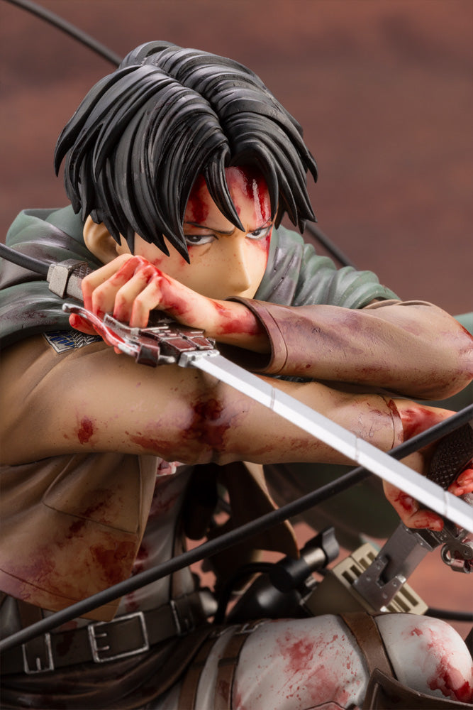 KOTOBUKIYA ARTFX J PP875 Levi Fortitude Ver. - Attack On Titan 1/7 Scale Figure