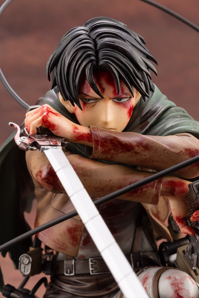 KOTOBUKIYA ARTFX J PP875 Levi Fortitude Ver. - Attack On Titan 1/7 Scale Figure