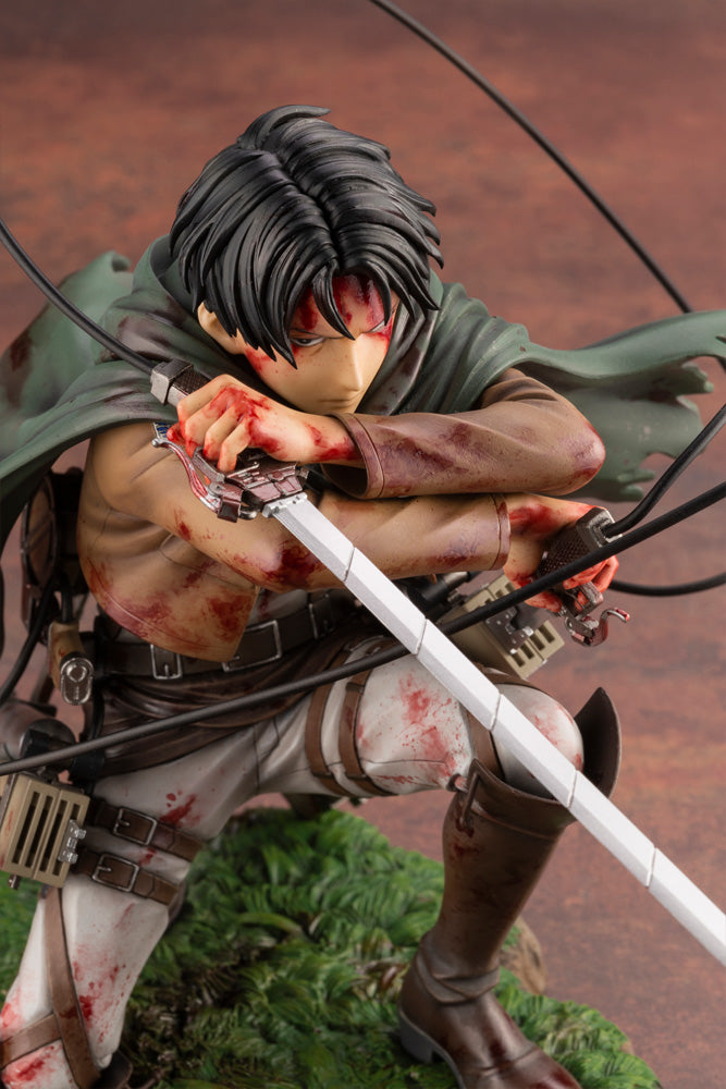 KOTOBUKIYA ARTFX J PP875 Levi Fortitude Ver. - Attack On Titan 1/7 Scale Figure