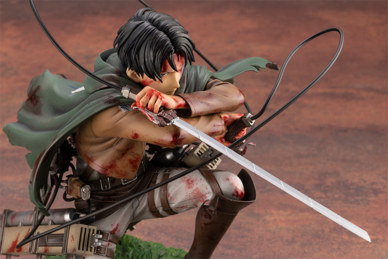 KOTOBUKIYA ARTFX J PP875 Levi Fortitude Ver. - Attack On Titan 1/7 Scale Figure