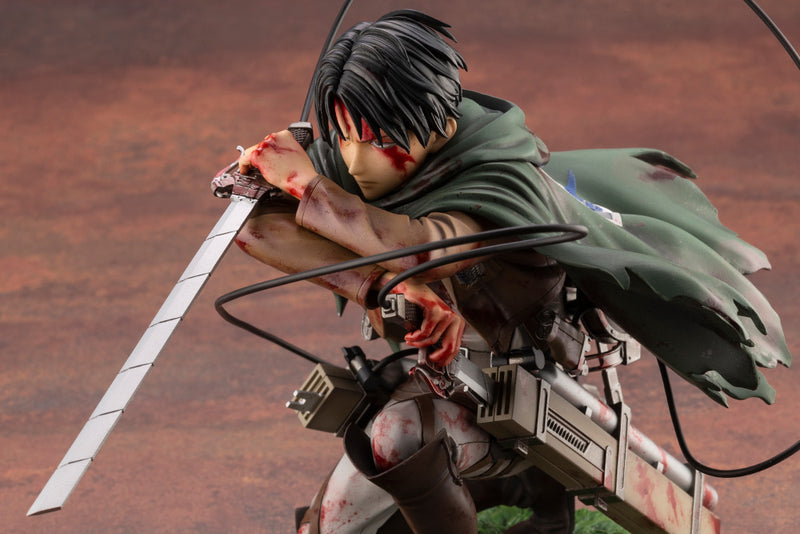 KOTOBUKIYA ARTFX J PP875 Levi Fortitude Ver. - Attack On Titan 1/7 Scale Figure