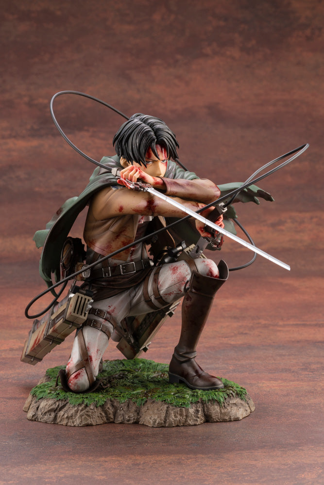 KOTOBUKIYA ARTFX J PP875 Levi Fortitude Ver. - Attack On Titan 1/7 Scale Figure