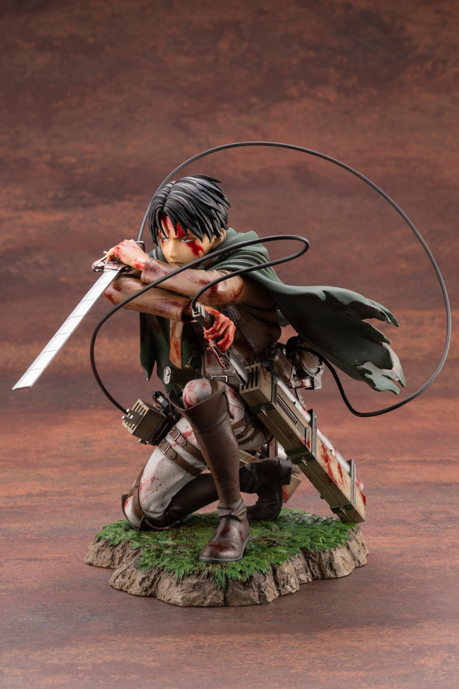 KOTOBUKIYA ARTFX J PP875 Levi Fortitude Ver. - Attack On Titan 1/7 Scale Figure