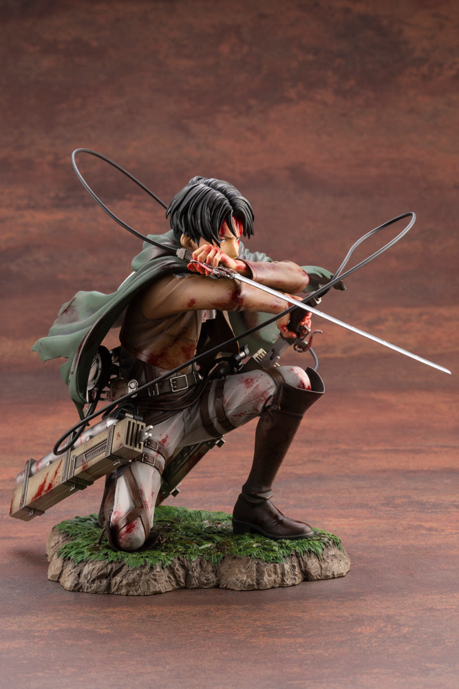 KOTOBUKIYA ARTFX J PP875 Levi Fortitude Ver. - Attack On Titan 1/7 Scale Figure