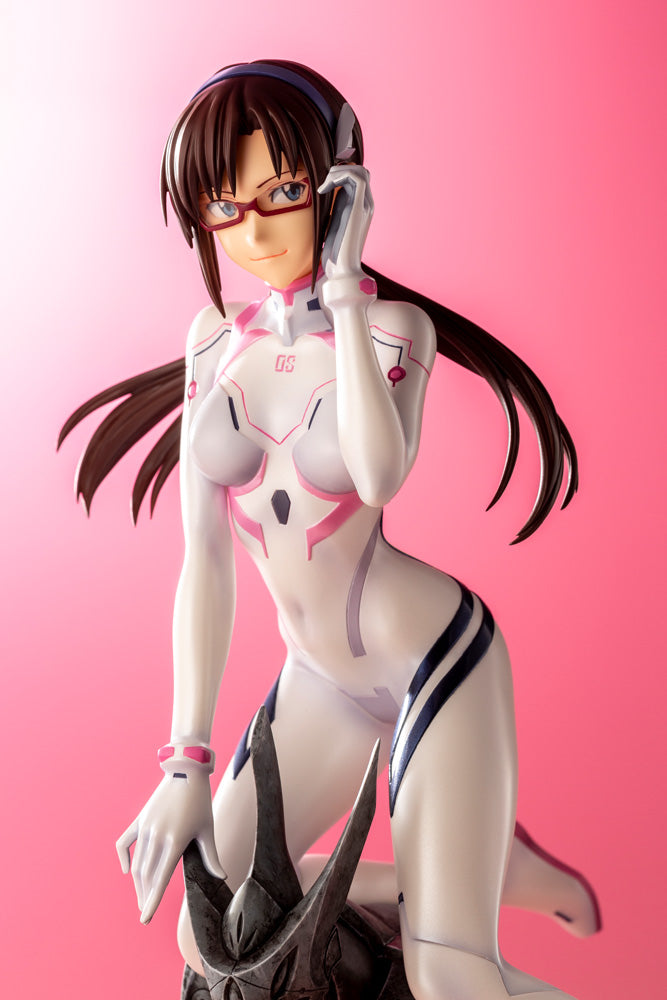 KOTOBUKIYA Ani Statue PP981 Mari Makinami Illustrious White Plugsuit Ver. - Evangelion 1/6 Scale Statue
