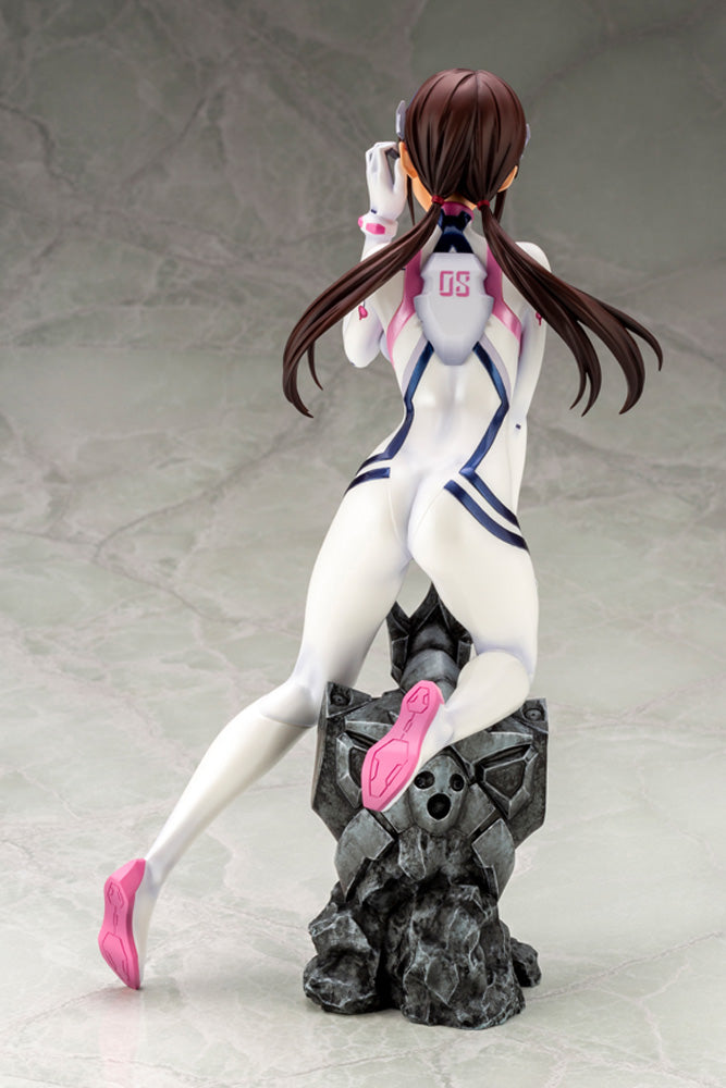 KOTOBUKIYA Ani Statue PP981 Mari Makinami Illustrious White Plugsuit Ver. - Evangelion 1/6 Scale Statue