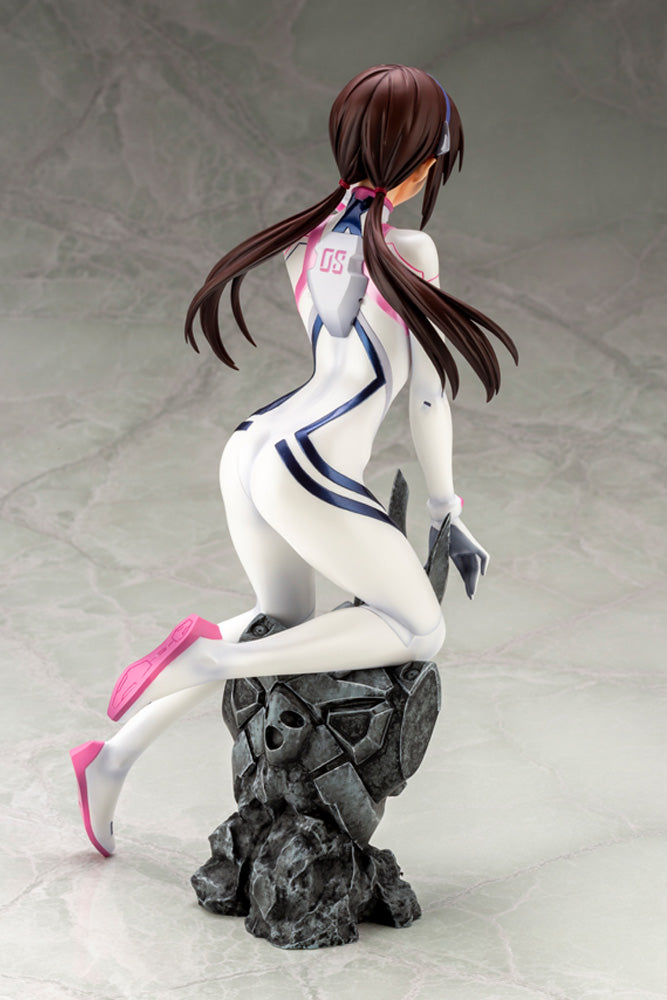 KOTOBUKIYA Ani Statue PP981 Mari Makinami Illustrious White Plugsuit Ver. - Evangelion 1/6 Scale Statue