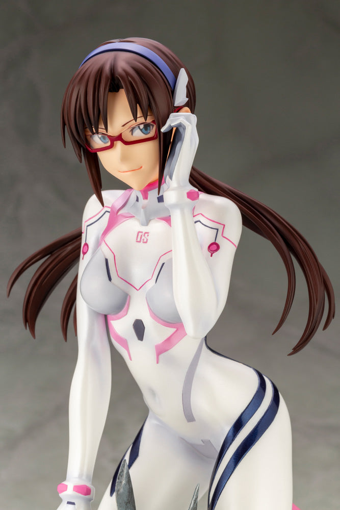 KOTOBUKIYA Ani Statue PP981 Mari Makinami Illustrious White Plugsuit Ver. - Evangelion 1/6 Scale Statue