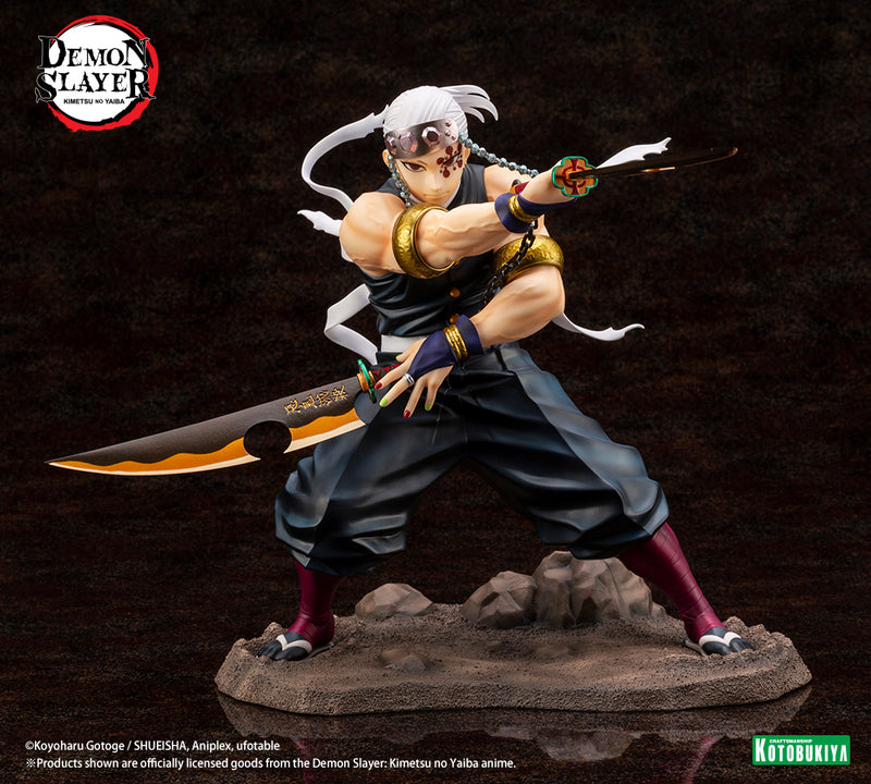 KOTOBUKIYA ARTFX J PV041 Tengen Uzui - Demon Slayer 1/8 Scale Figure