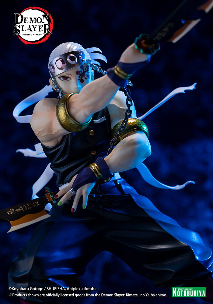 KOTOBUKIYA ARTFX J PV041 Tengen Uzui - Demon Slayer 1/8 Scale Figure