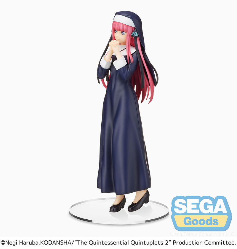 SEGA PM Figure Nino Nakano Sister Ver. - The Quintessential Quintuplets Prize Figure