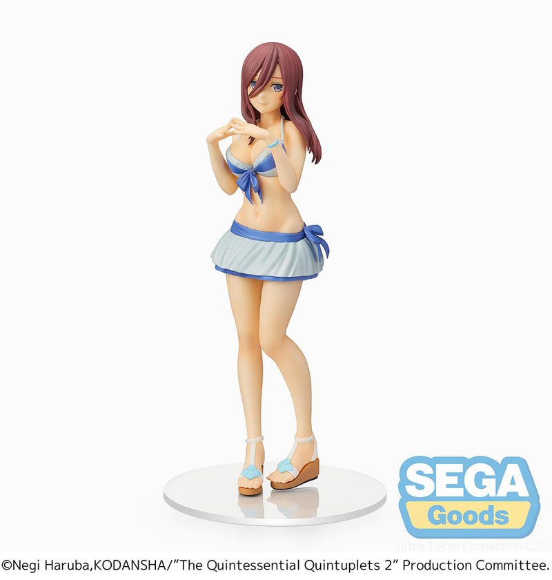 SEGA PM Figure Miku Nakano - The Quintessential Quintuplets Prize Figure