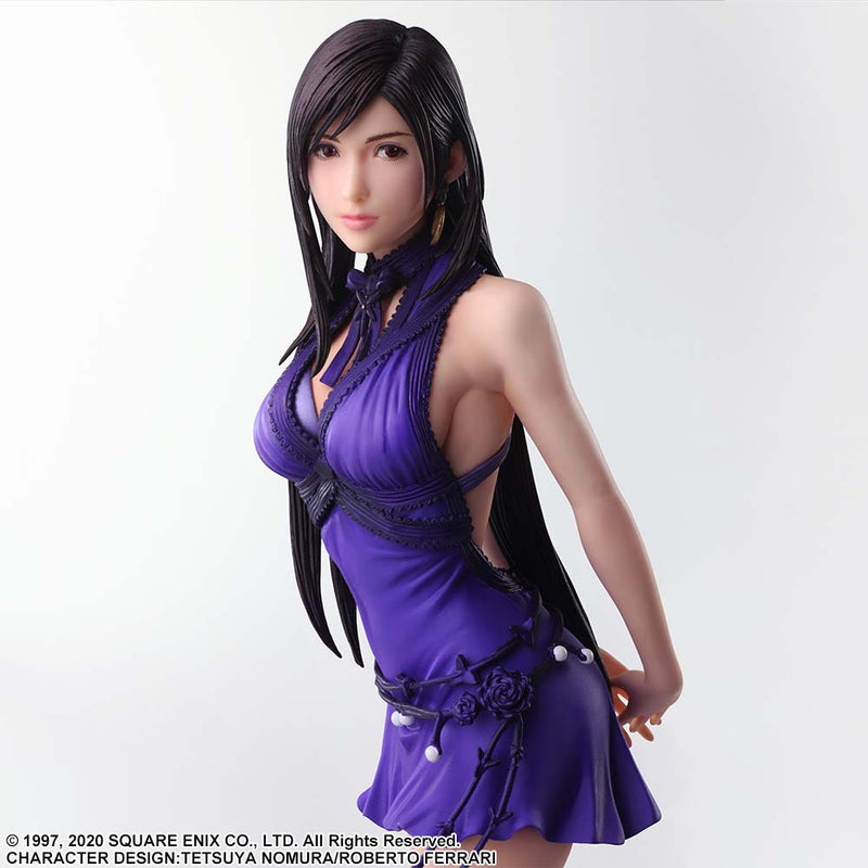 Square Enix Static Arts Tifa Lockhart Dress Ver. - Final Fantasy VII Remake Non Scale Figure
