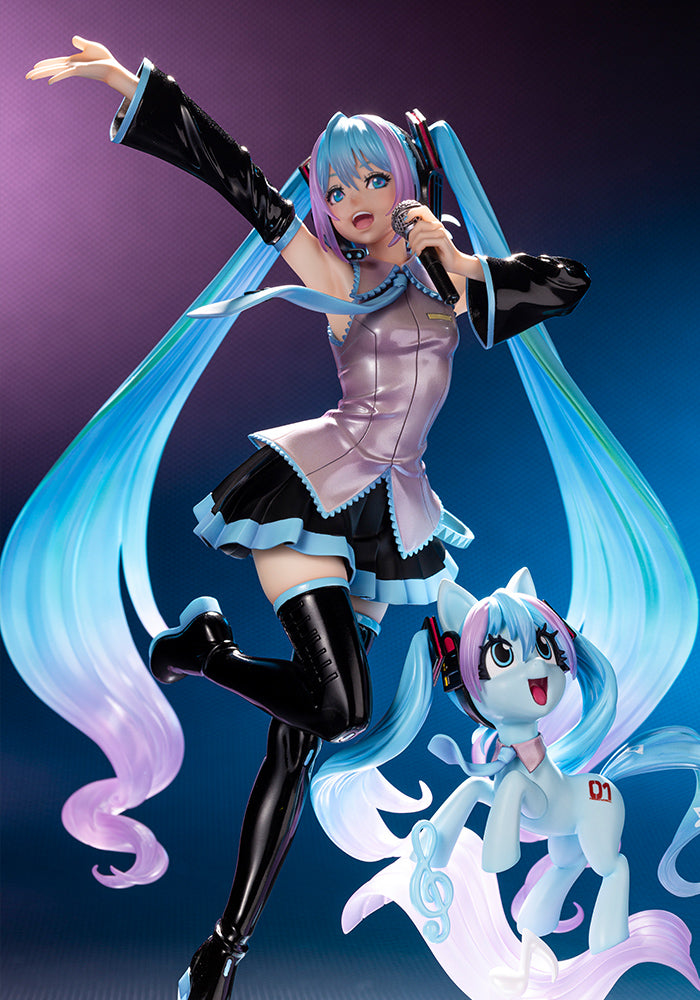 KOTOBUKIYA BISHOUJO SV321 Hatsune Miku Feat. My Little Pony - My little Pony 1/7 Scale Figure