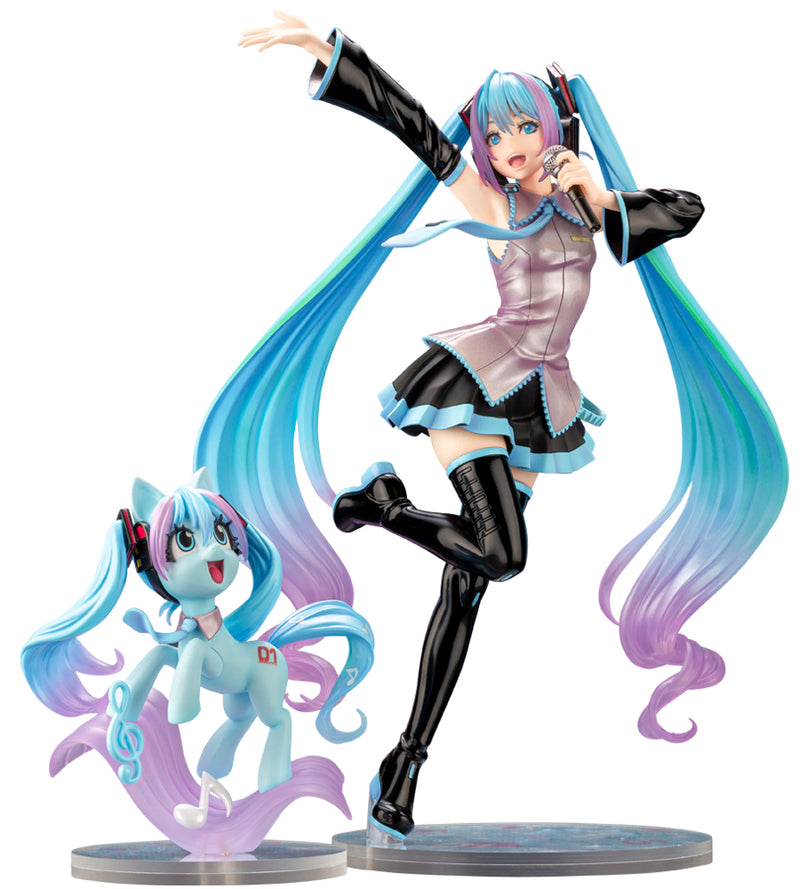 KOTOBUKIYA BISHOUJO SV321 Hatsune Miku Feat. My Little Pony - My little Pony 1/7 Scale Figure