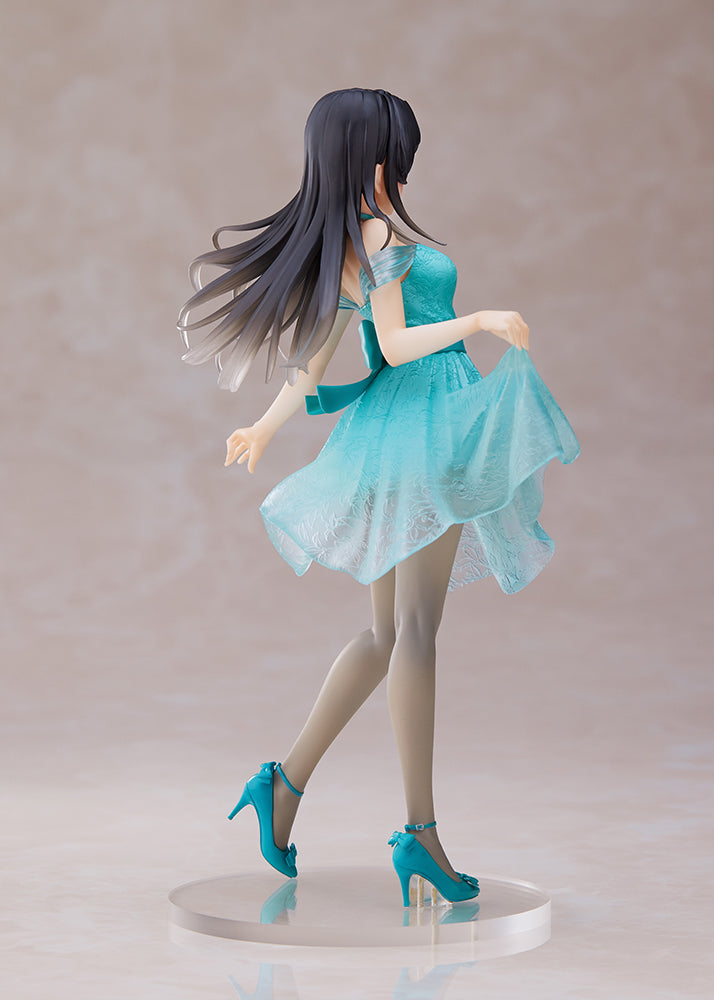 Taito Coreful Figure Sakurajima Mai ~Clear dress ver.~ - Rascal Does Not Dream of a Dreaming Girl Prize Figure