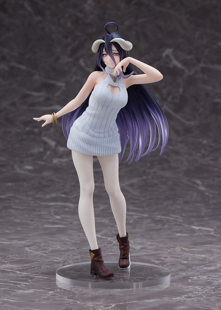 Taito Coreful Figure Albedo ~Knit Dress Ver. - Overlord Prize Figure