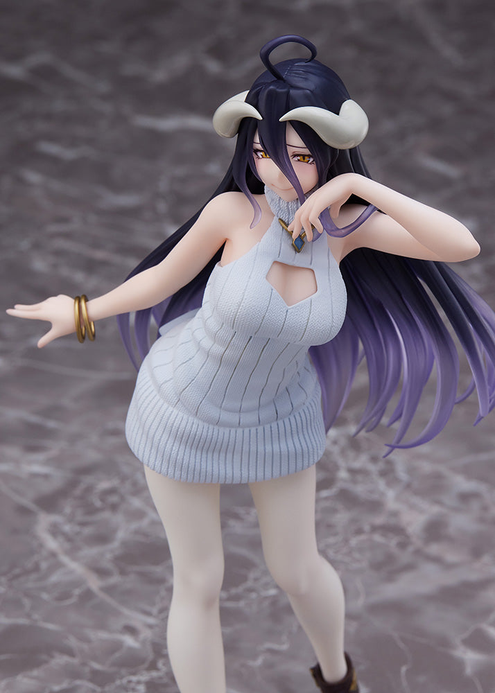 Taito Coreful Figure Albedo ~Knit Dress Ver. - Overlord Prize Figure