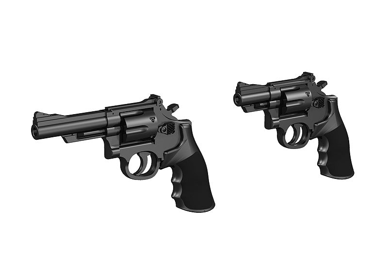 TOMYTEC LAOP07: figma Tactical Gloves 2 - Revolver Set (Green) - Little Armory Accessories