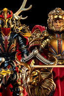 Four Horsemen Mythic Legions Deluxe 2-Pack Set of Gorgo & Attila War of the Aetherblade Action Figure