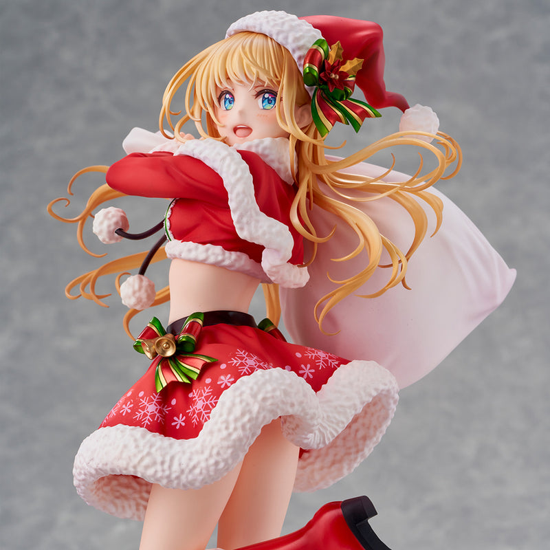 Union Creative Morikura En's Illustration Santa Girl Complete Figure - Original Character Non Scale Figure