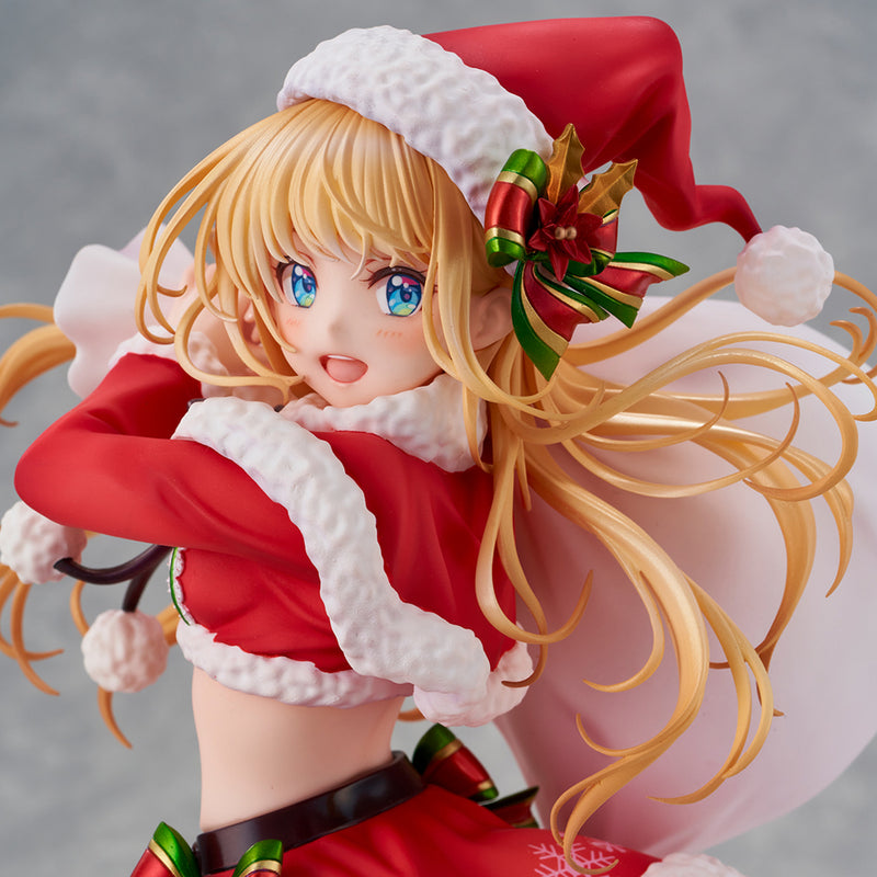 Union Creative Morikura En's Illustration Santa Girl Complete Figure - Original Character Non Scale Figure