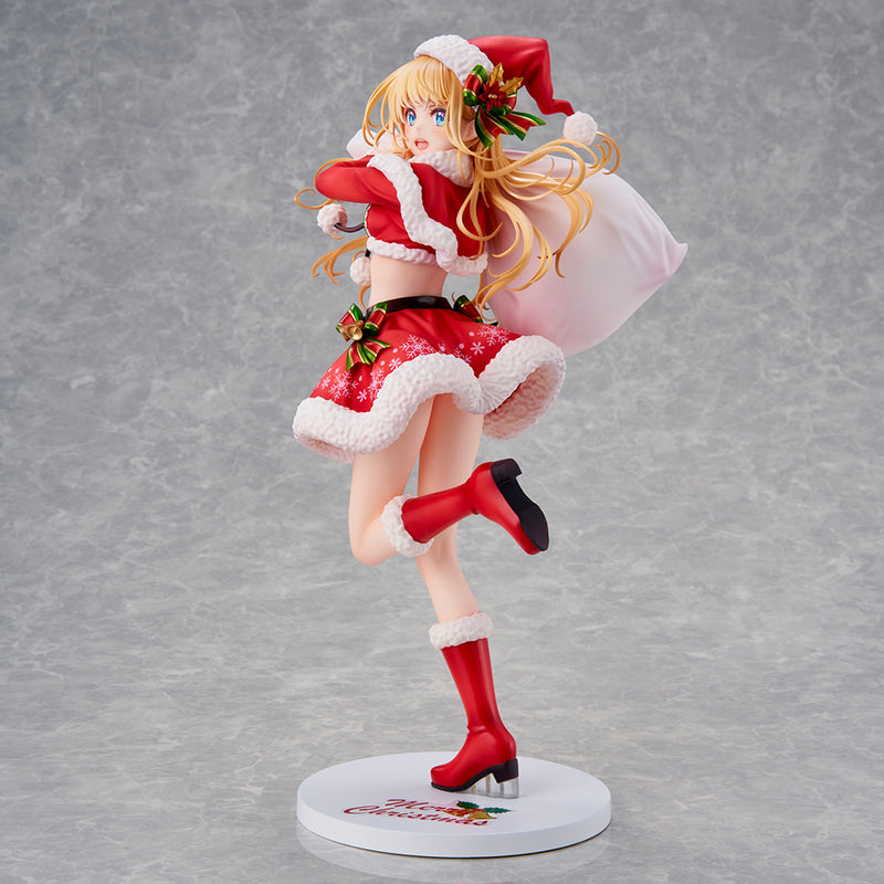 Union Creative Morikura En's Illustration Santa Girl Complete Figure - Original Character Non Scale Figure