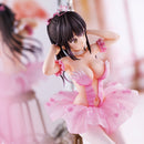 Union Creative Anmi Illustration "Flamingo Ballet Group" Ponytail Girl Complete Figure Non Scale Figure