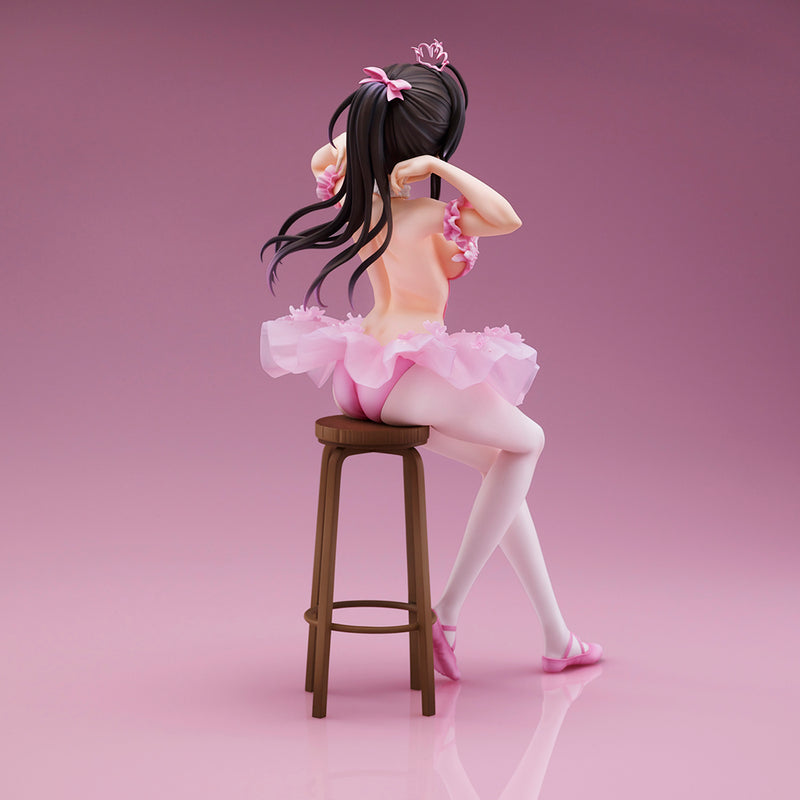 Union Creative Anmi Illustration "Flamingo Ballet Group" Ponytail Girl Complete Figure Non Scale Figure