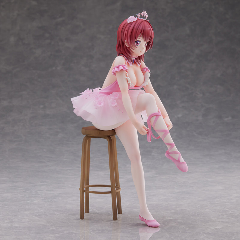 Union Creative Anmi Illustration "Flamingo Ballet Group" Red Hair Girl Complete Figure 1/6 Scale Figure