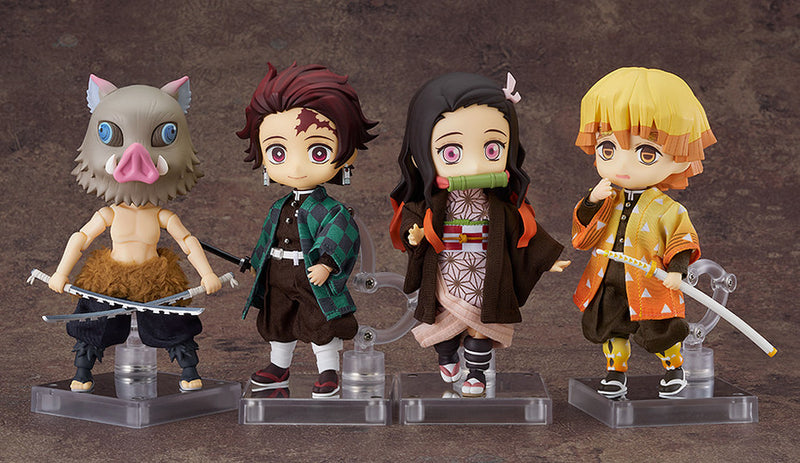 Good Smile Company Nendoroid Doll Zenitsu Agatsuma - Demon Slayer: Kimetsu no Yaiba Chibi Figure