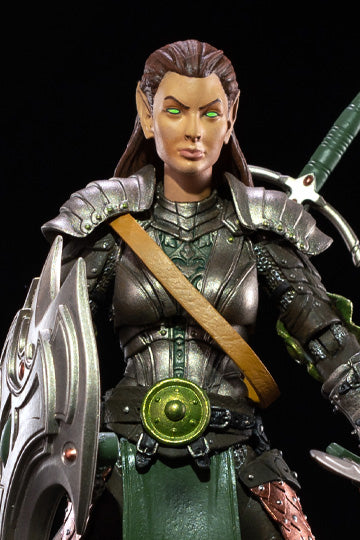 Four Horsemen Mythic Legions Deluxe Female Elf Builder War of the Aetherblade Action Figure